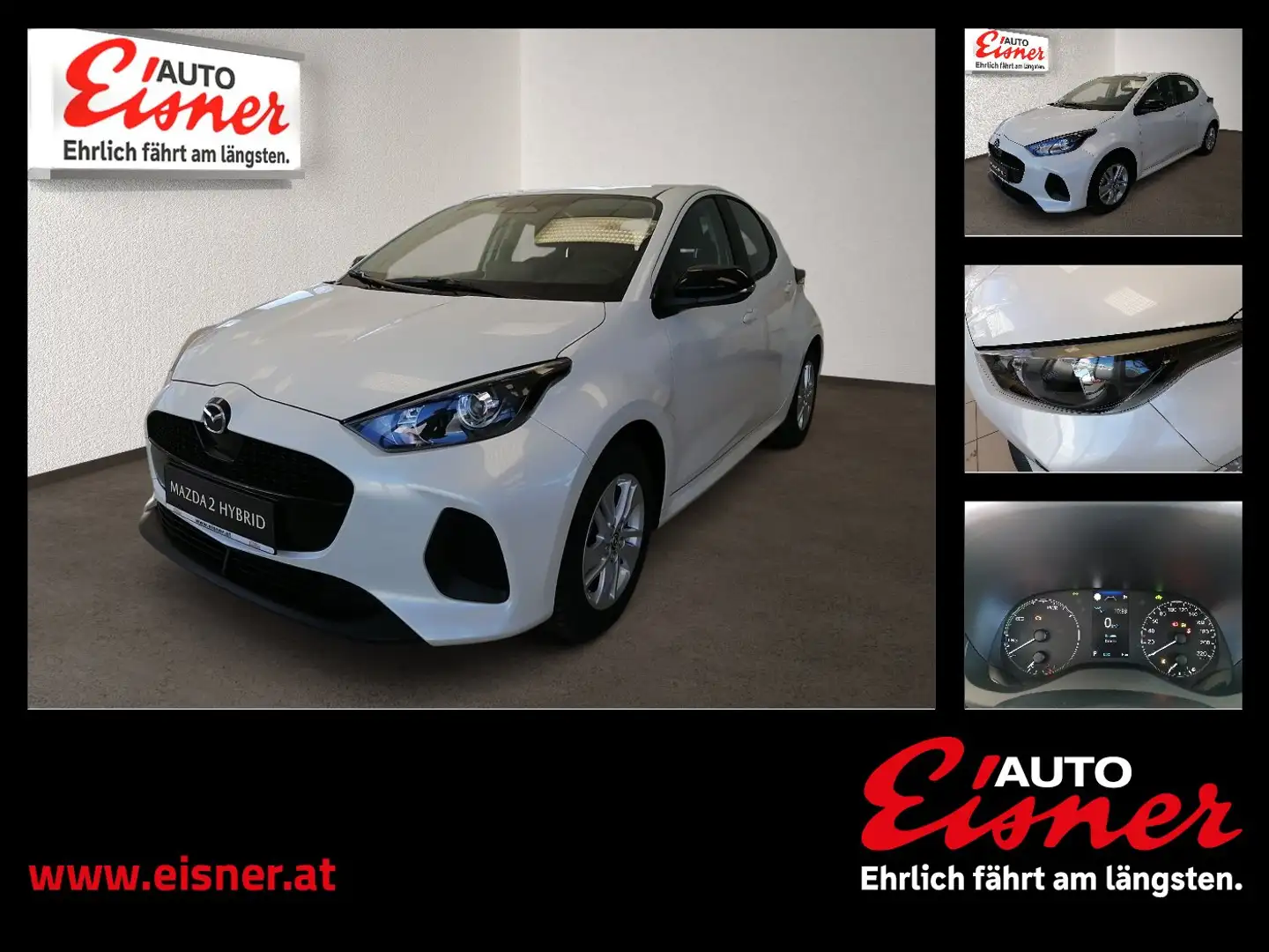 Mazda 2 Centre-Line Weiß - 1