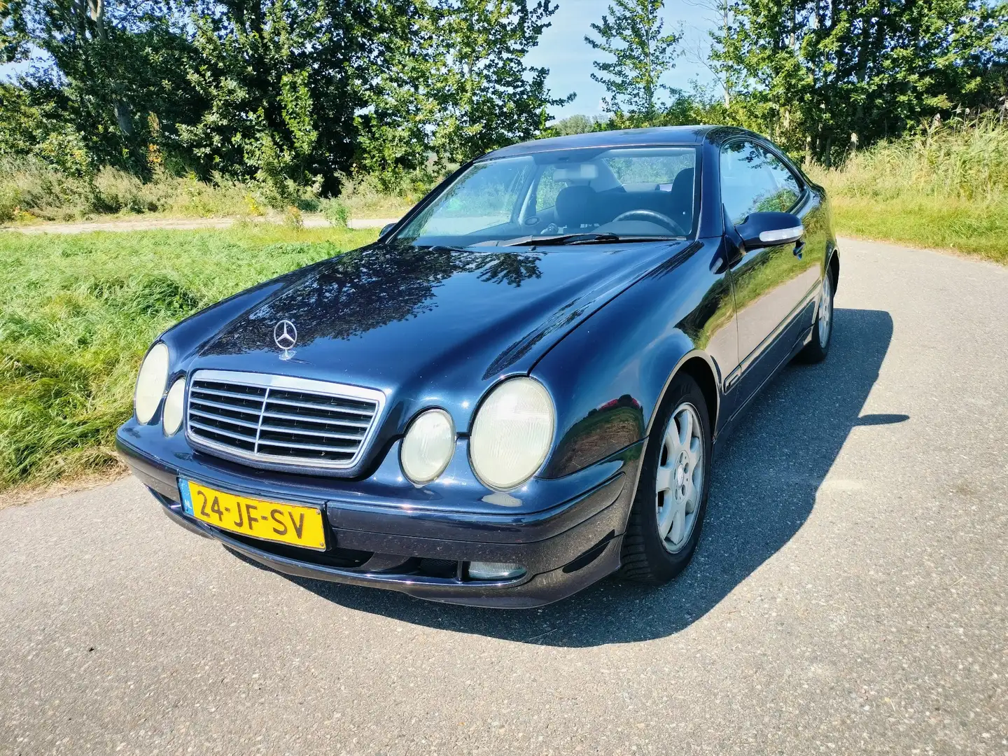 Mercedes-Benz CLK 200 K. Elegance Blauw - 1