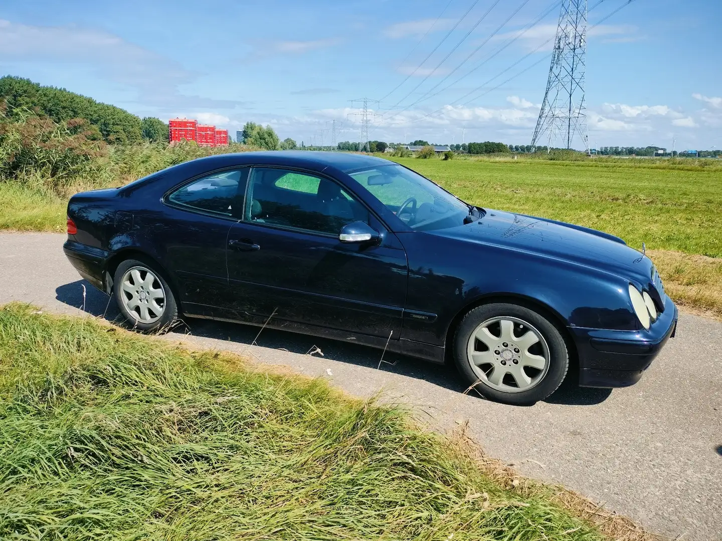 Mercedes-Benz CLK 200 K. Elegance Blauw - 2