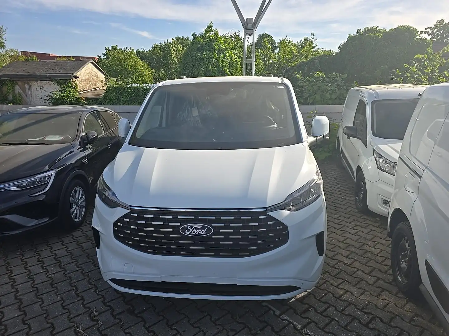 Ford Tourneo Custom Titanium-X 150 PS Standheizung Lagernd Blanc - 2