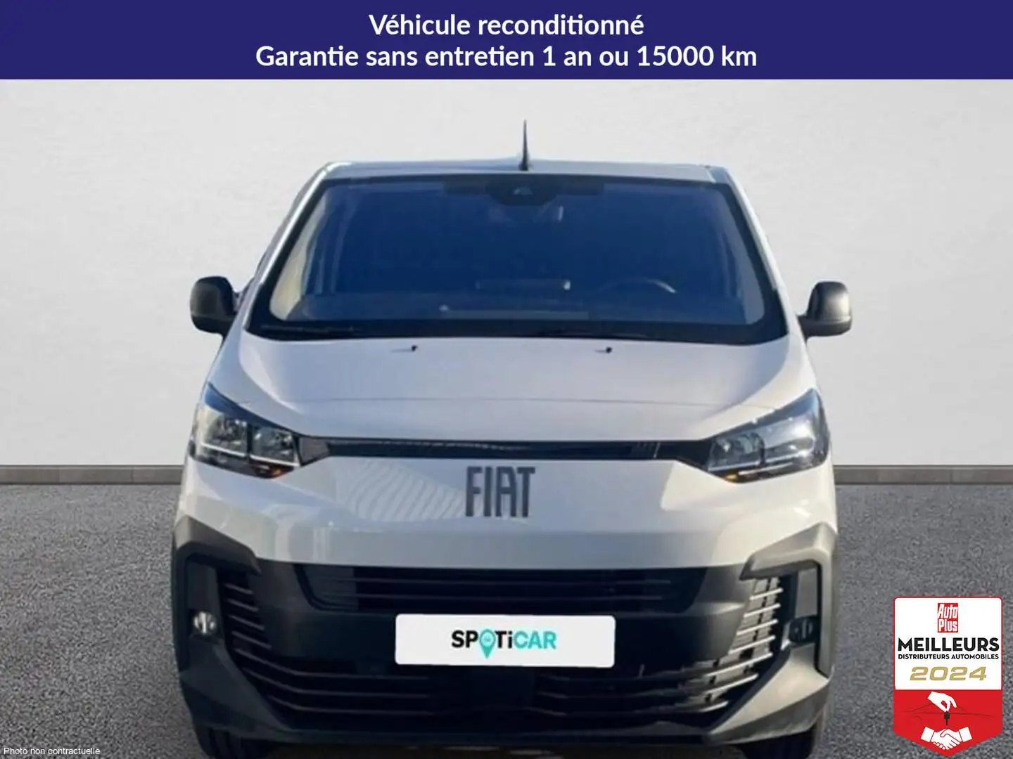 Fiat Scudo Bluehdi 145 m bvm6 Blanc - 2
