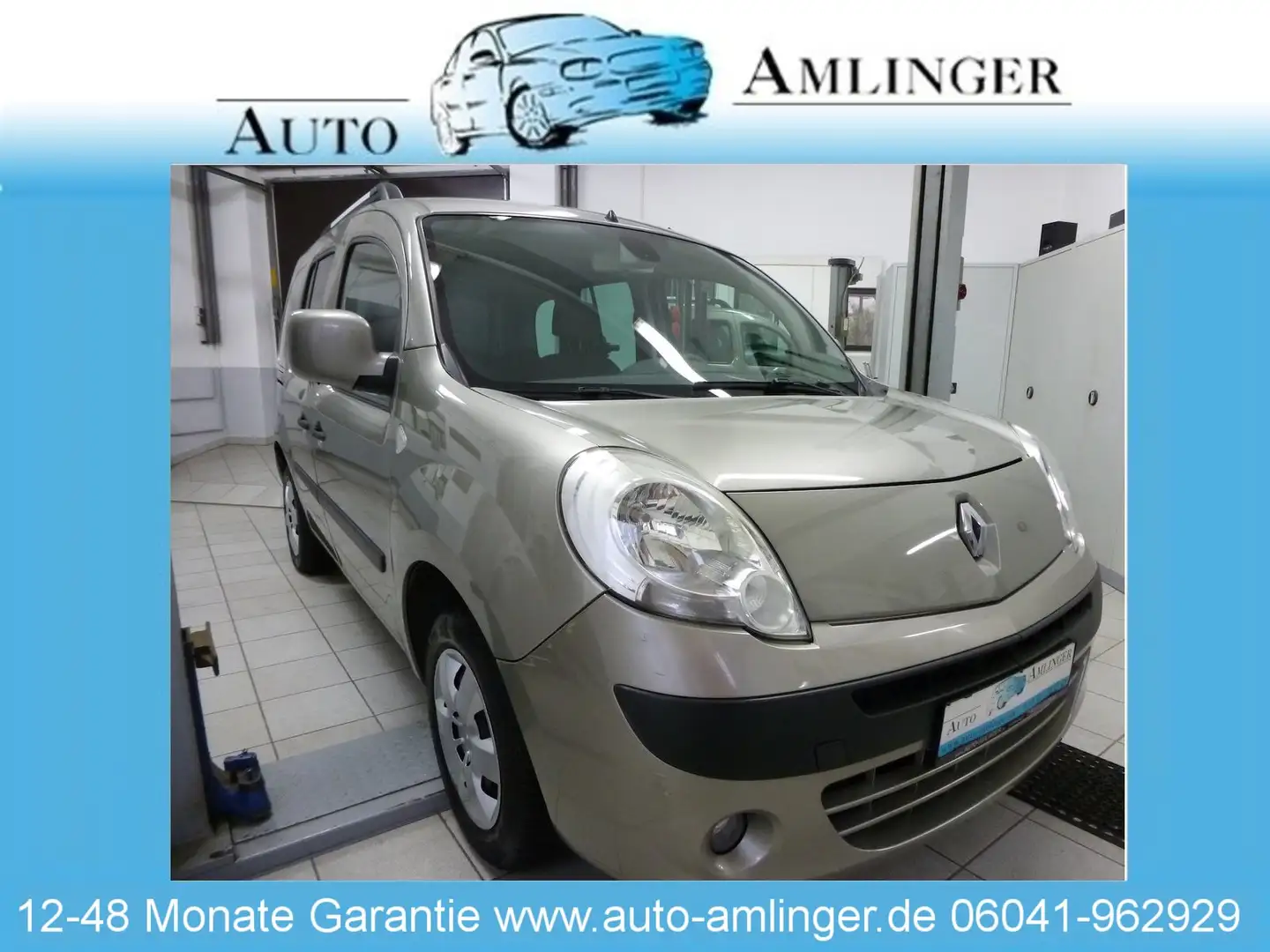 Renault Kangoo Privilege1.Hand Scheckheft 24Mo.Garantie Gris - 1