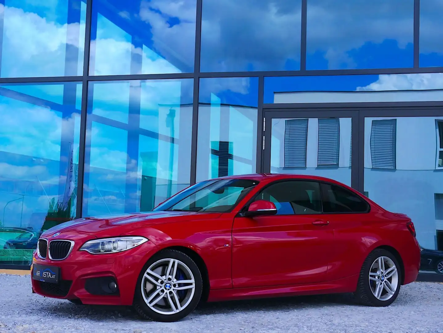 BMW 218 d M Sport Rot - 2