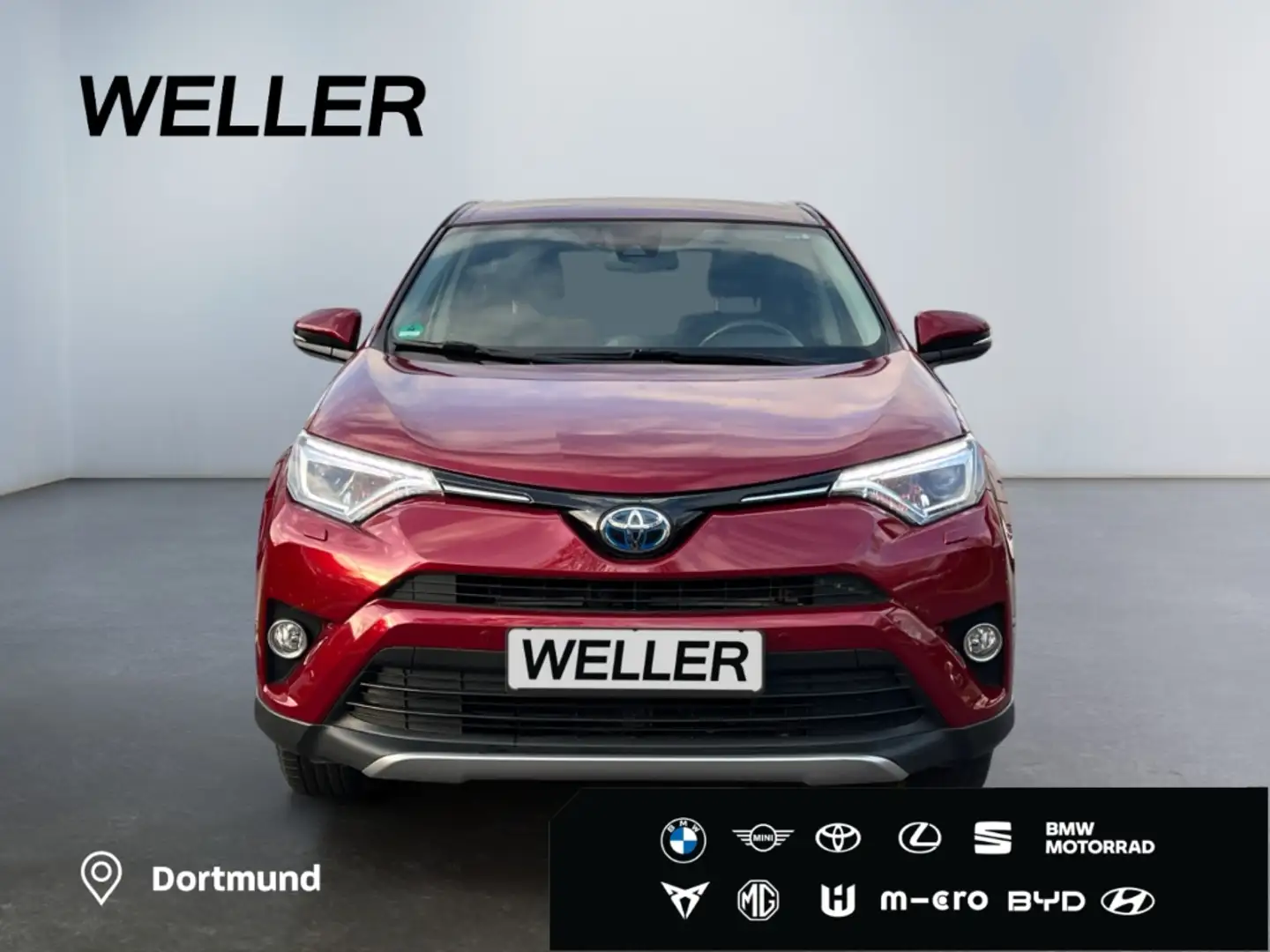 Toyota RAV 4 2.5 4x2 Hybrid Team Deutschland *LED*Navi*CAM*el H Rot - 2