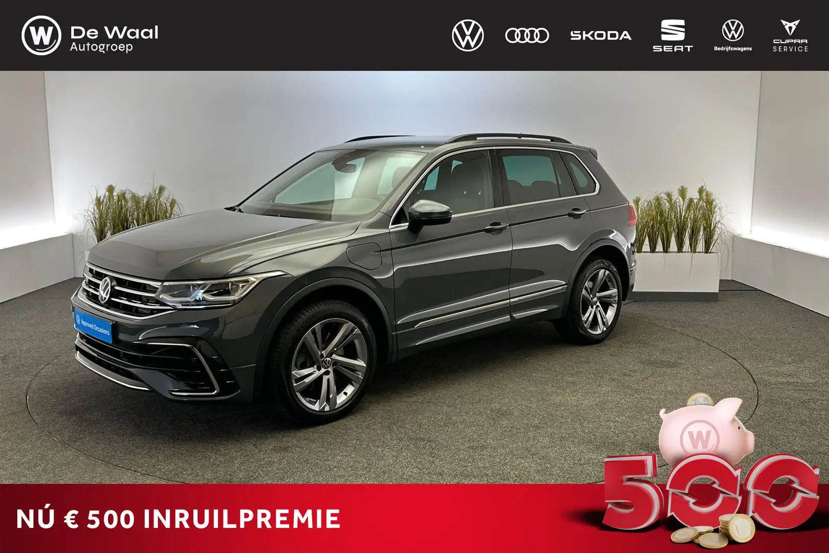 Volkswagen Tiguan 1.4 TSI 245pk DSG eHybrid R Line Business+ | Stoel Gris - 1
