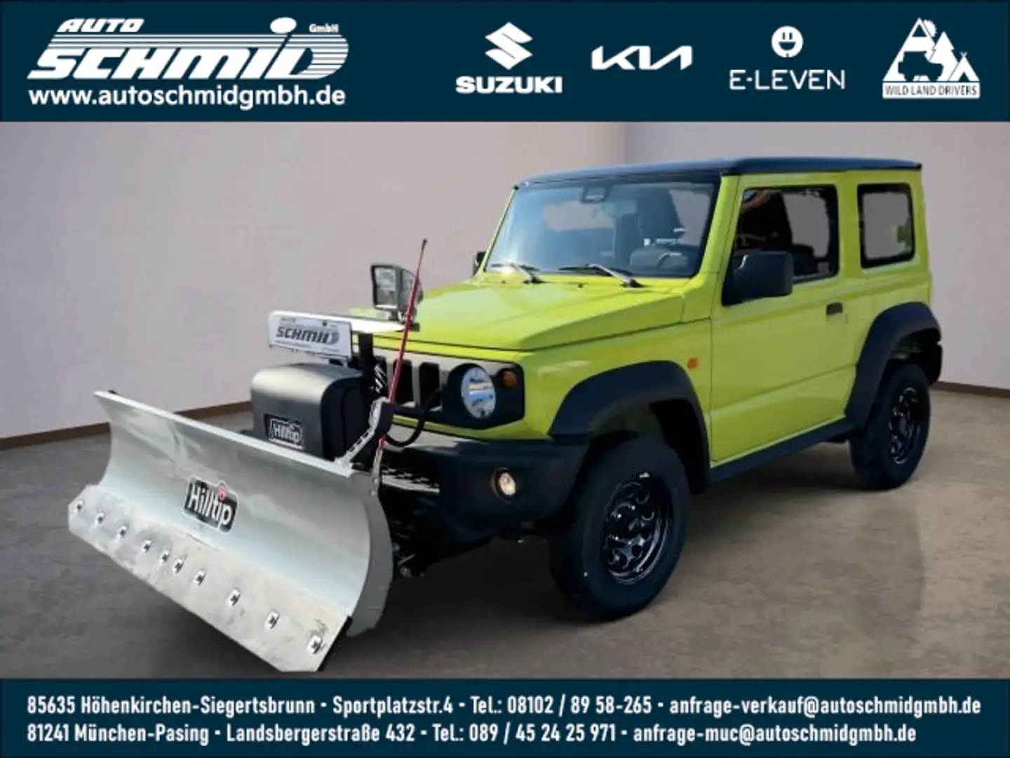 Suzuki Jimny JIMNY 1.5 COMFORT (NFZ) SCHNEEPFLUG HILTIP Blau - 1