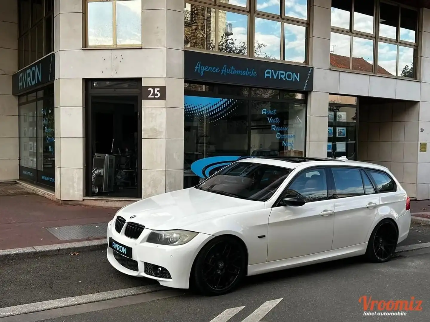 BMW 335 TOURING 3.0 335 D 285 BVA Blanc - 1