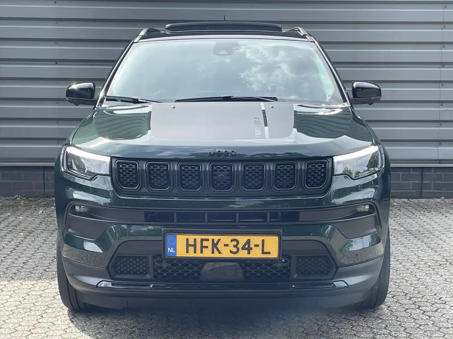 Jeep Compass 1.5 e-Hybrid 130pk Aut North Star I Navigatie | Sc Groen - 2