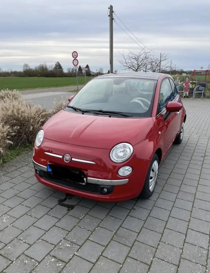 Fiat 500 Lounge Rot - 1