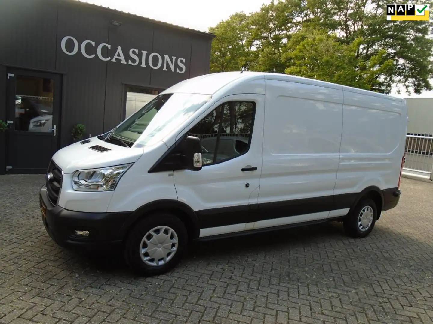 Ford Transit 350 2.0 TDCI L3H2 Limited Blanco - 1