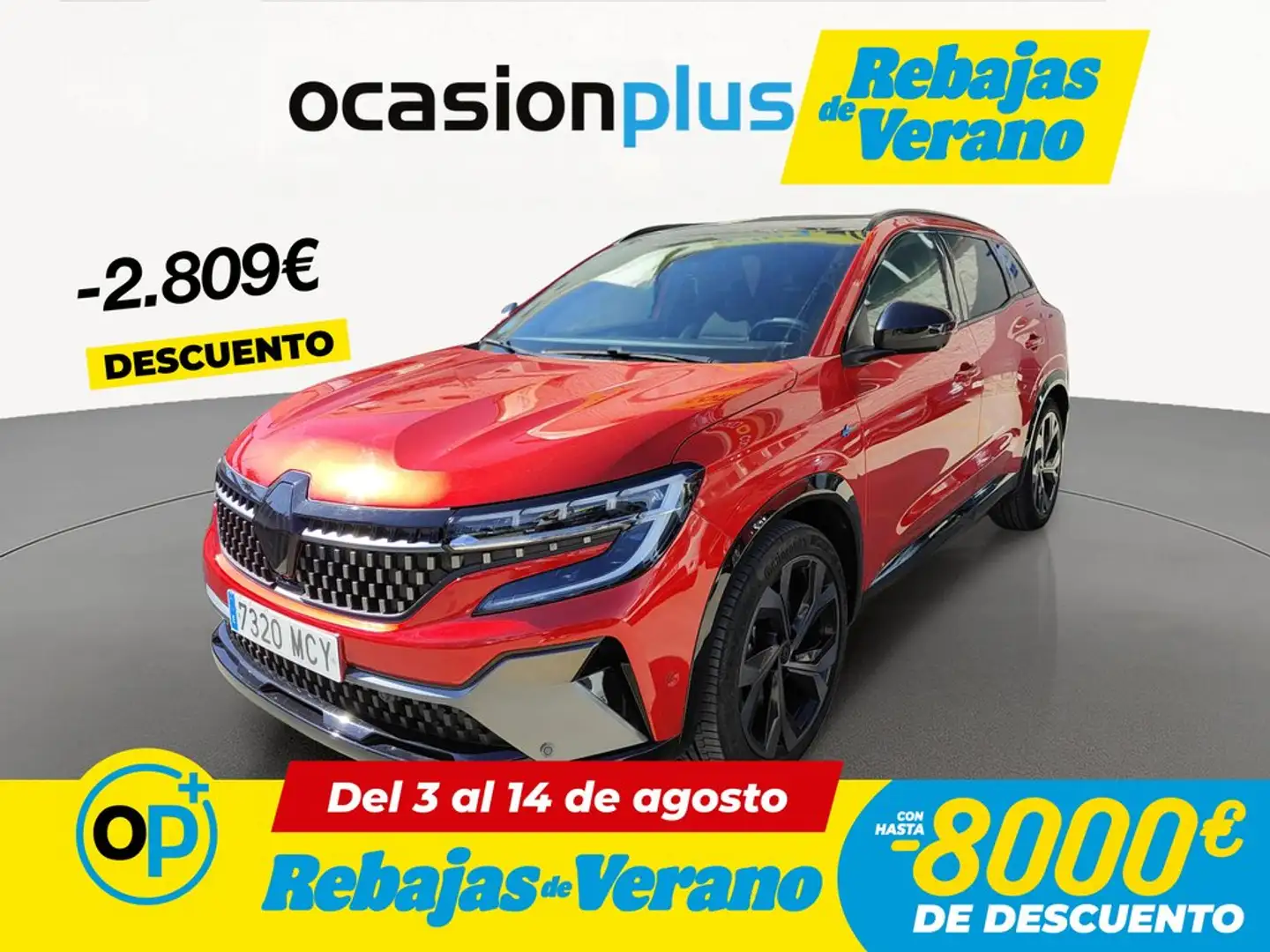 Renault Austral 1.2 E-Tech Híbrido Techno Esprit Alpine 146kW Rojo - 1