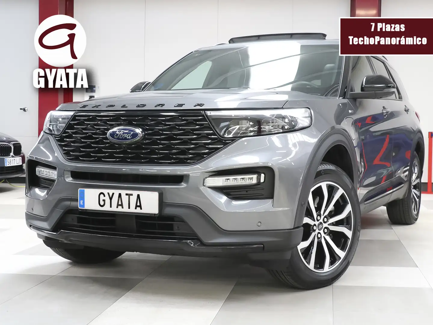 Ford Explorer 3.0 PHEV ST-Line AWD 450 Gris - 1