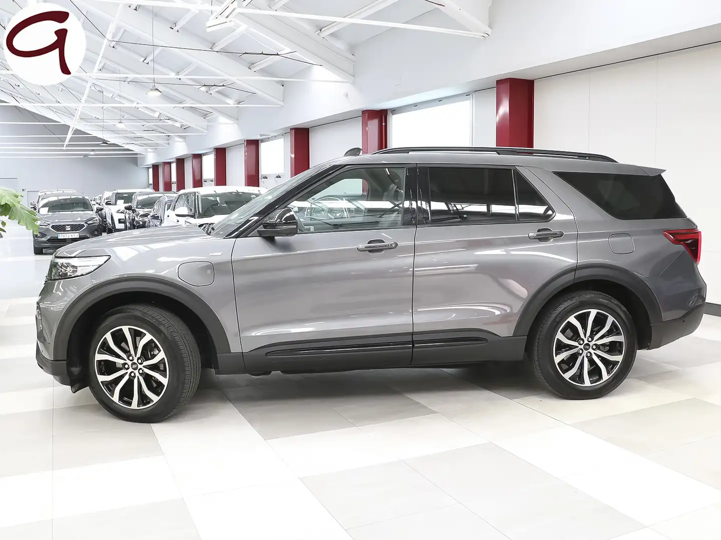Ford Explorer 3.0 PHEV ST-Line AWD 450 Gris - 2