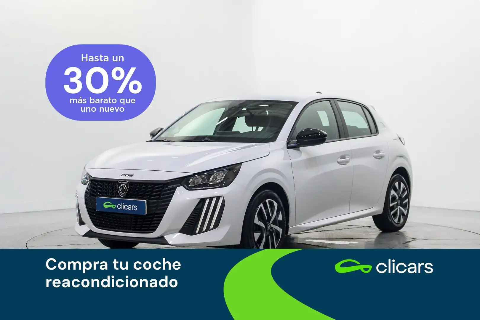 Peugeot 208 1.2 Puretech S&S Active 100 Blanc - 1