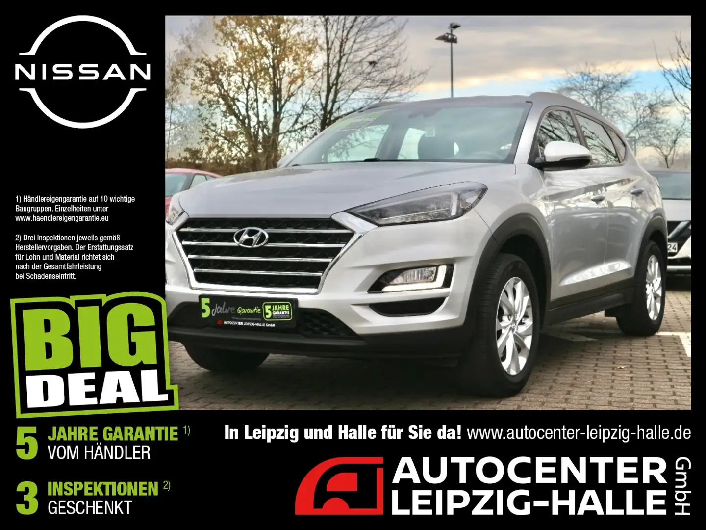 Hyundai TUCSON 1.6 Style Navi LED LM Kamera CarPlay Argent - 1