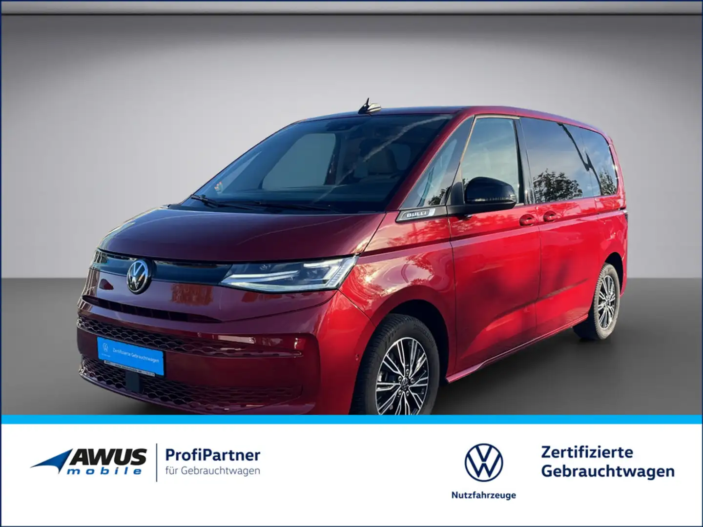 Volkswagen T7 Multivan KÜ 2.0TDI 110kW DSG MATRIX-LED Rot - 1