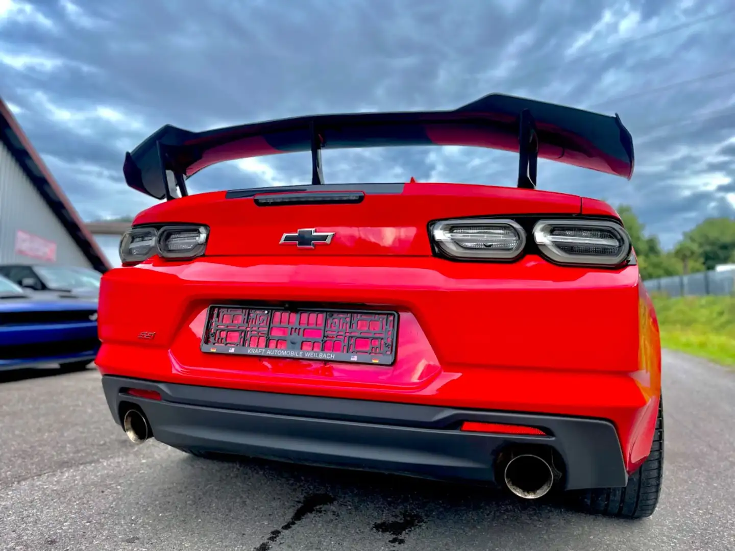 Chevrolet Camaro CAMARO 6.2 V8 SS "ZL1 PAKET"RED/BLACK MONSTER Rosso - 2