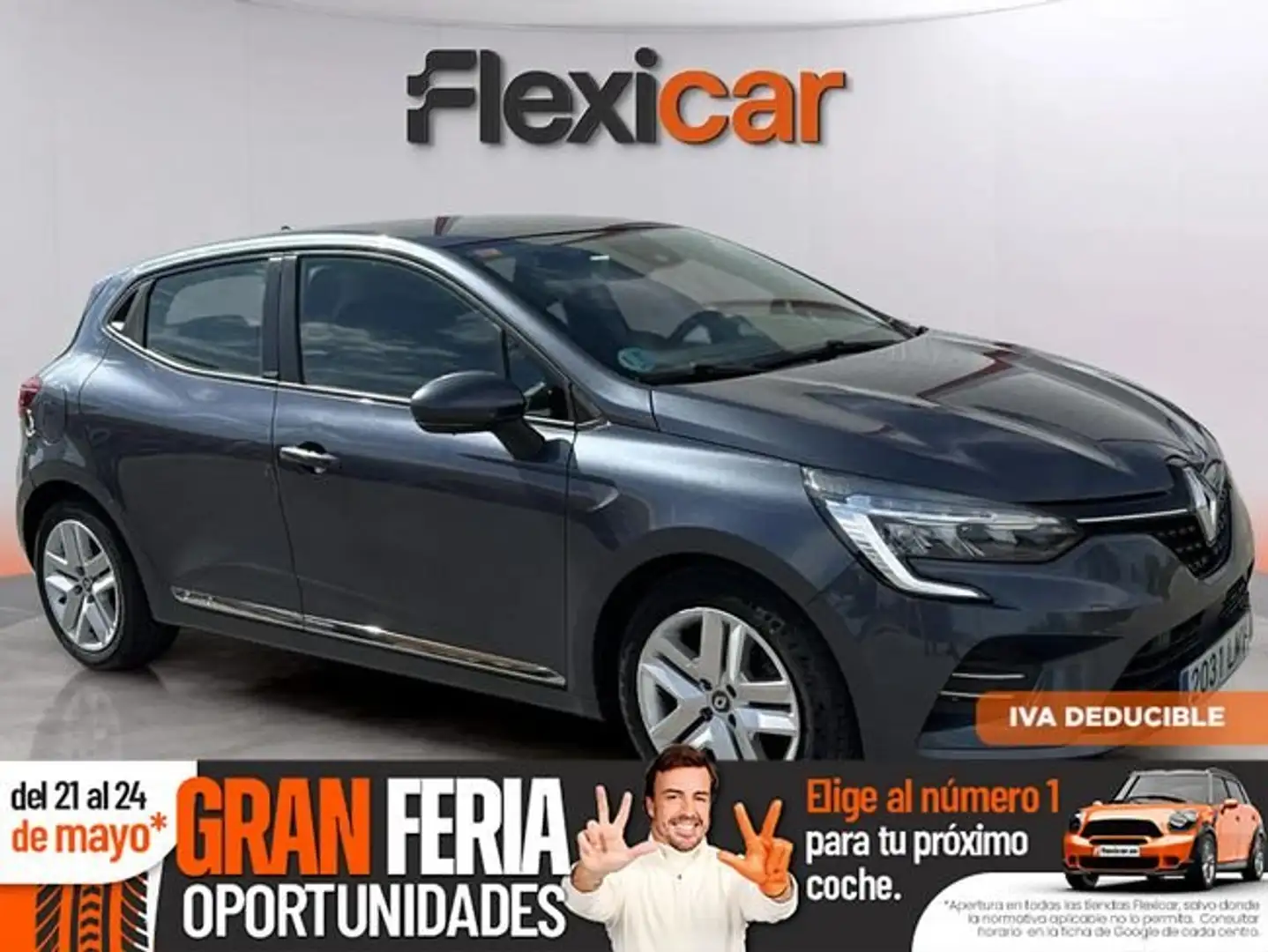 Renault Clio E-TECH Híbrido Zen 103kW Gris - 1