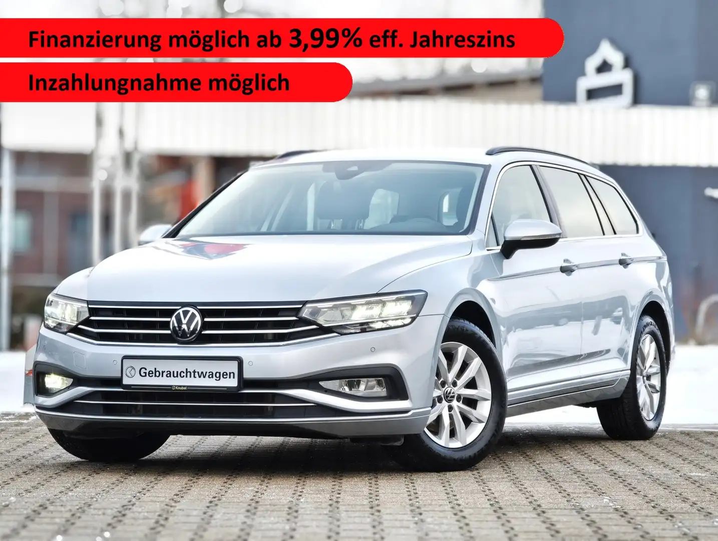 Volkswagen Passat Variant Business 2.0 TDI DSG AHK*ACC*Nav*LED*Kamera* Silber - 1