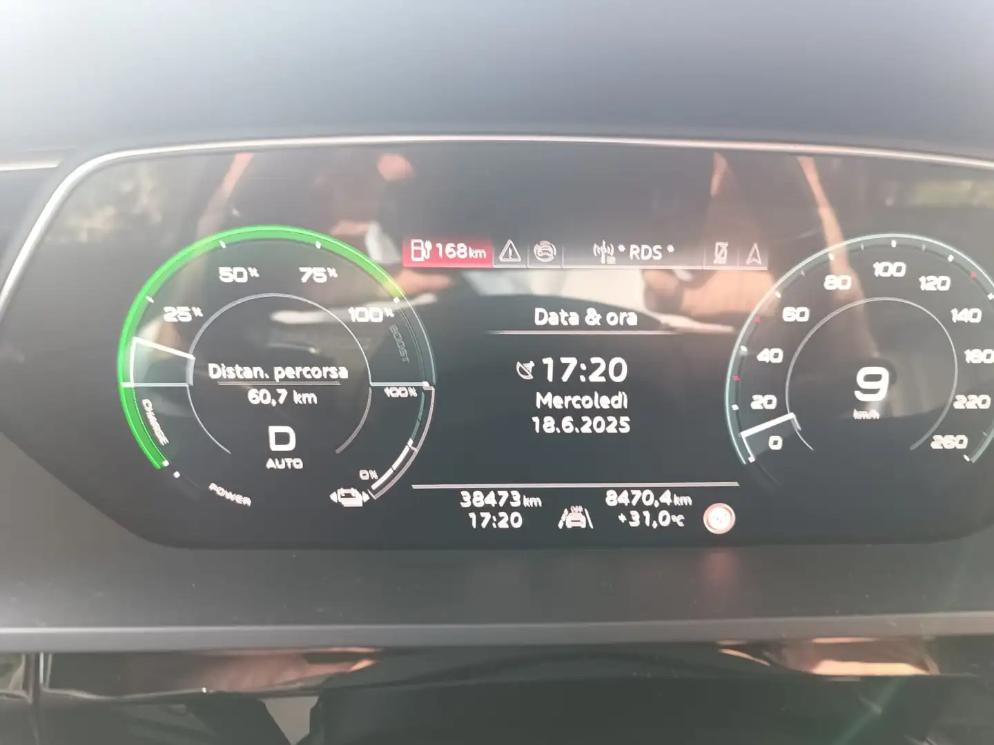Audi Q8 Q8 e-tron e-tron 50 S line edition quattro Grigio - 1