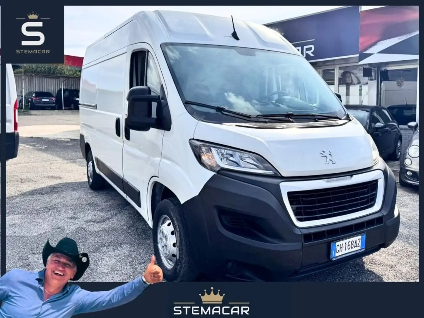 Peugeot Boxer 330 2.2 bluehdi 140cv S&S L2H2 Wit - 1