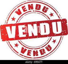 // VENDU //
