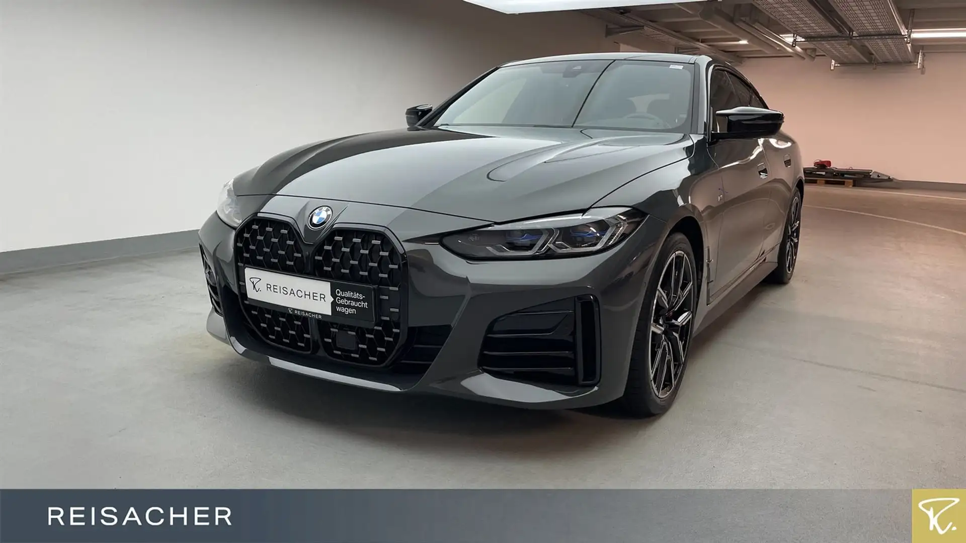 BMW M440i xDrive Gran Coupé el.Sit+Mem,PA+,HUD,Laser Gris - 1