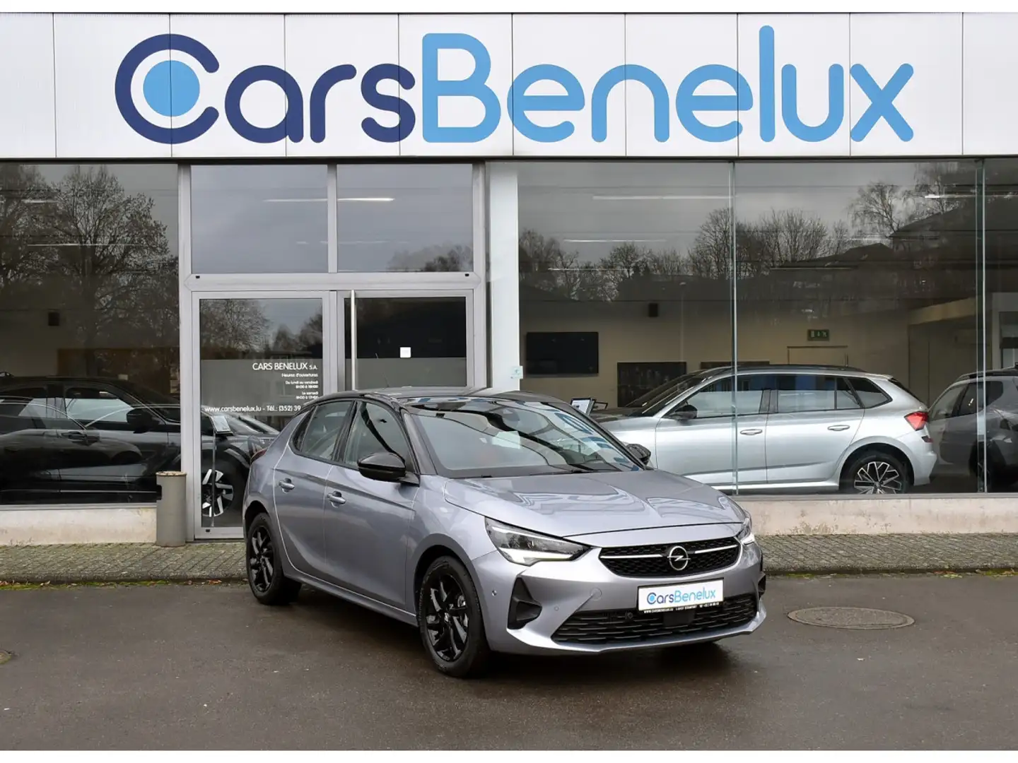 Opel Corsa 1.2 GS GPS CLIM REGUL CAMERA PDC LANE SIDE 1° MAIN Gris - 1