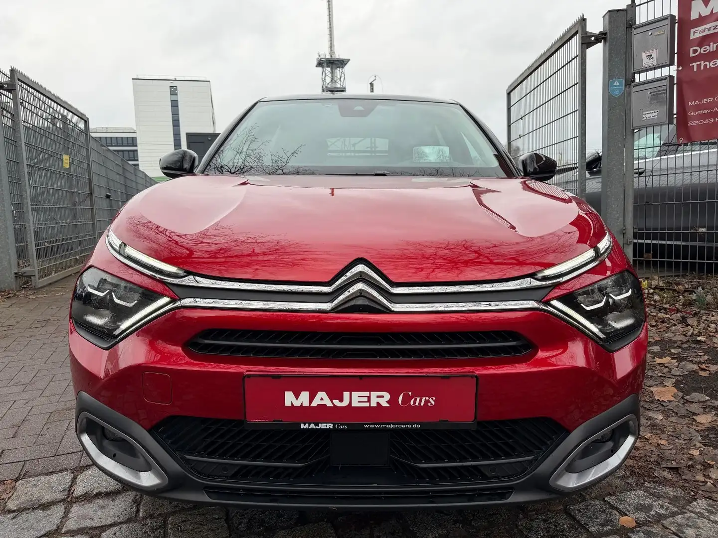 Citroen C4 Lim. Max*PANO*HEADUP*KAMERA*TEILLEDER*PDC*ALU Rot - 2