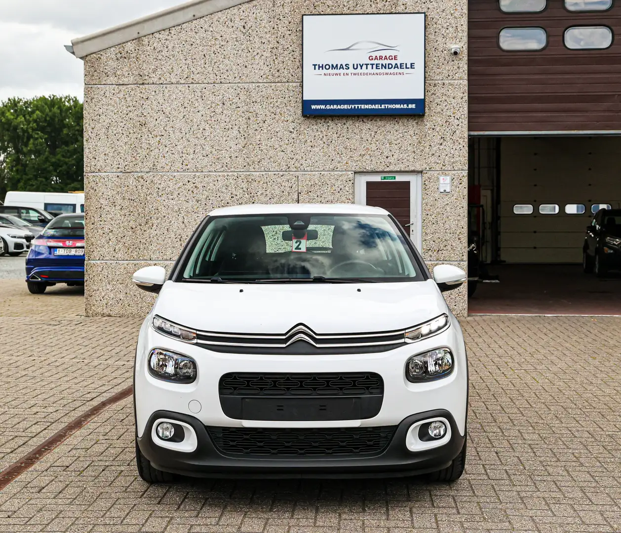 Citroen C3 PARKEERSENSOREN*AIRCO*LINE-ASSIST*CRUISE-CONTROLE* Blanc - 2
