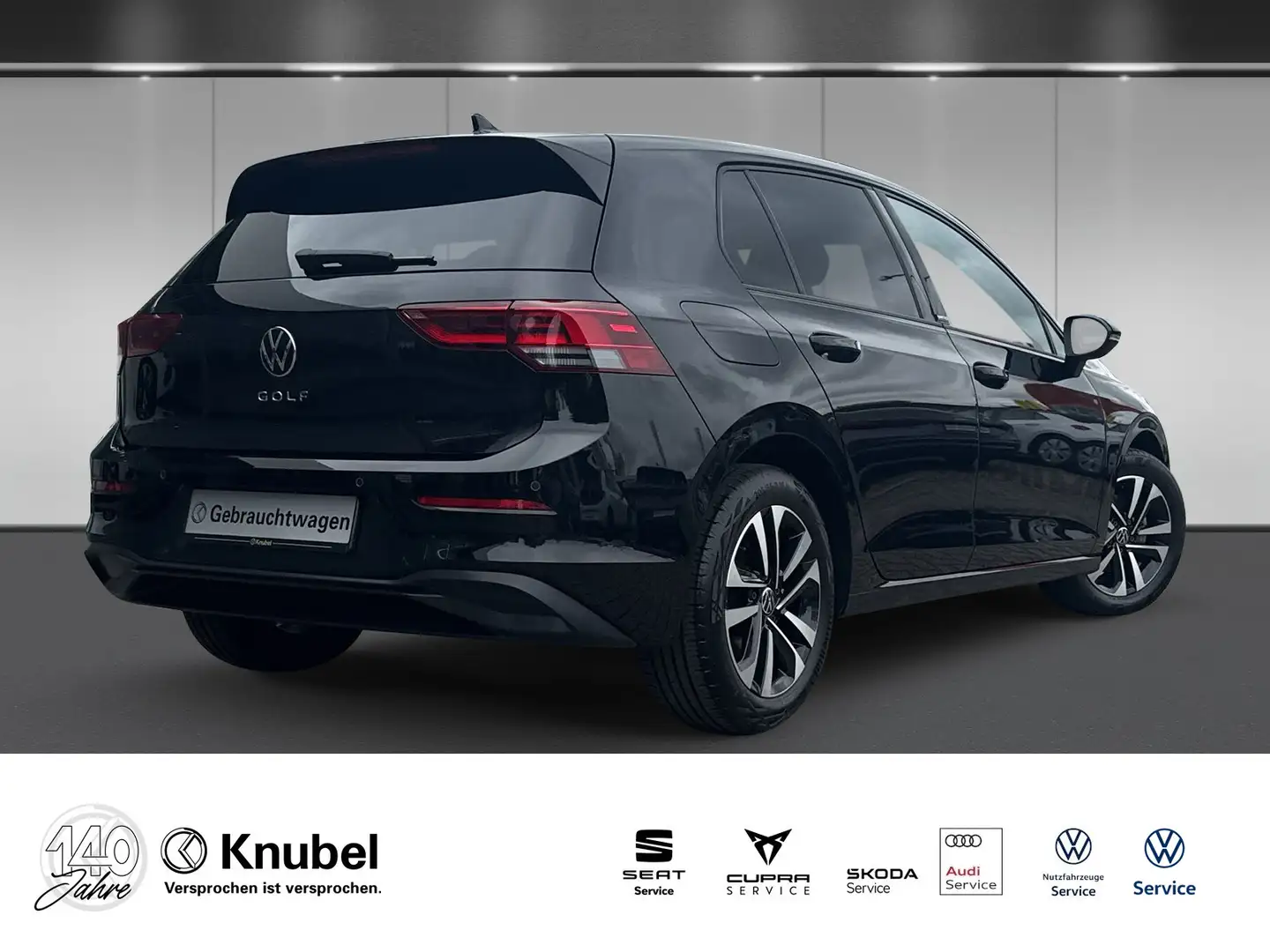 Volkswagen Golf VIII UNITED 1.5 TSI LED/NAVI/ACC Nero - 2