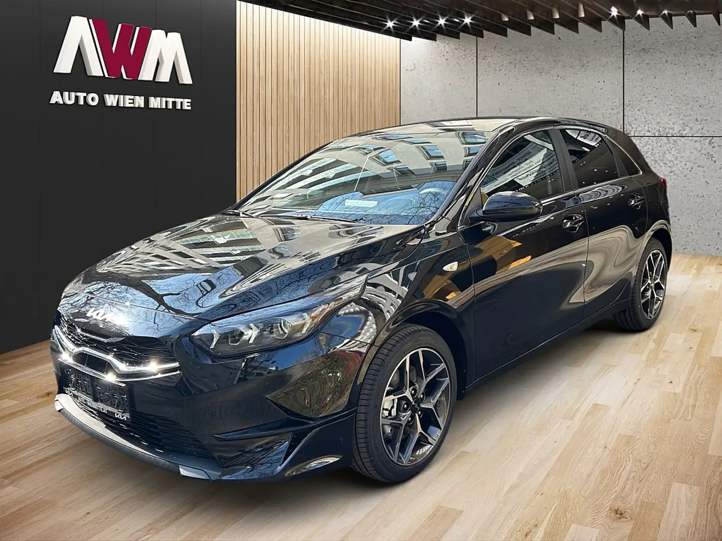 Kia Ceed / cee'd ceed 1,5 TGDI Silber + P2 | Auto Wien Mitte Schwarz - 1