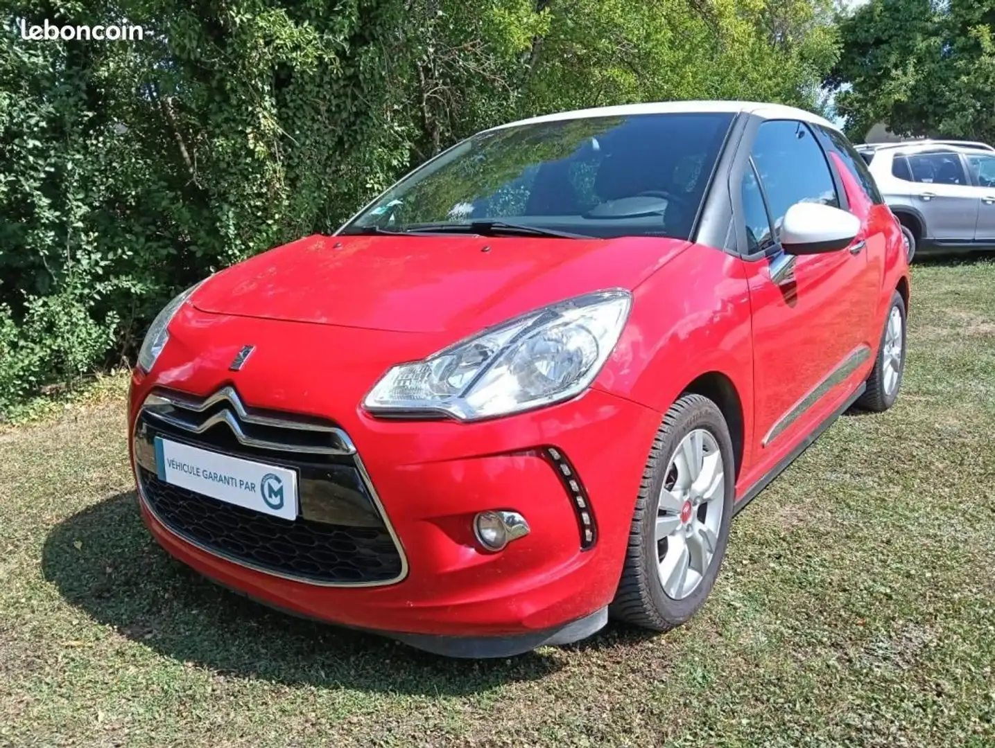 Citroen DS3 Citroën 1.6 e-HDi90 Airdream So Chic Garantie 12 m Rouge - 2