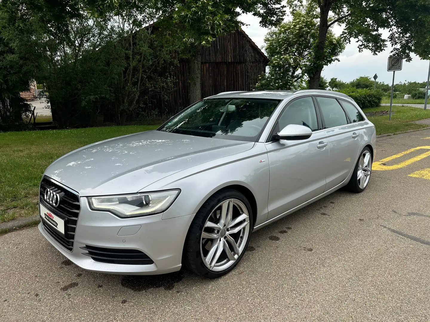Audi A6 4G 3.0 TDI *Xenon*Navi*AHK*HU 09/26*Automatik* Argent - 1