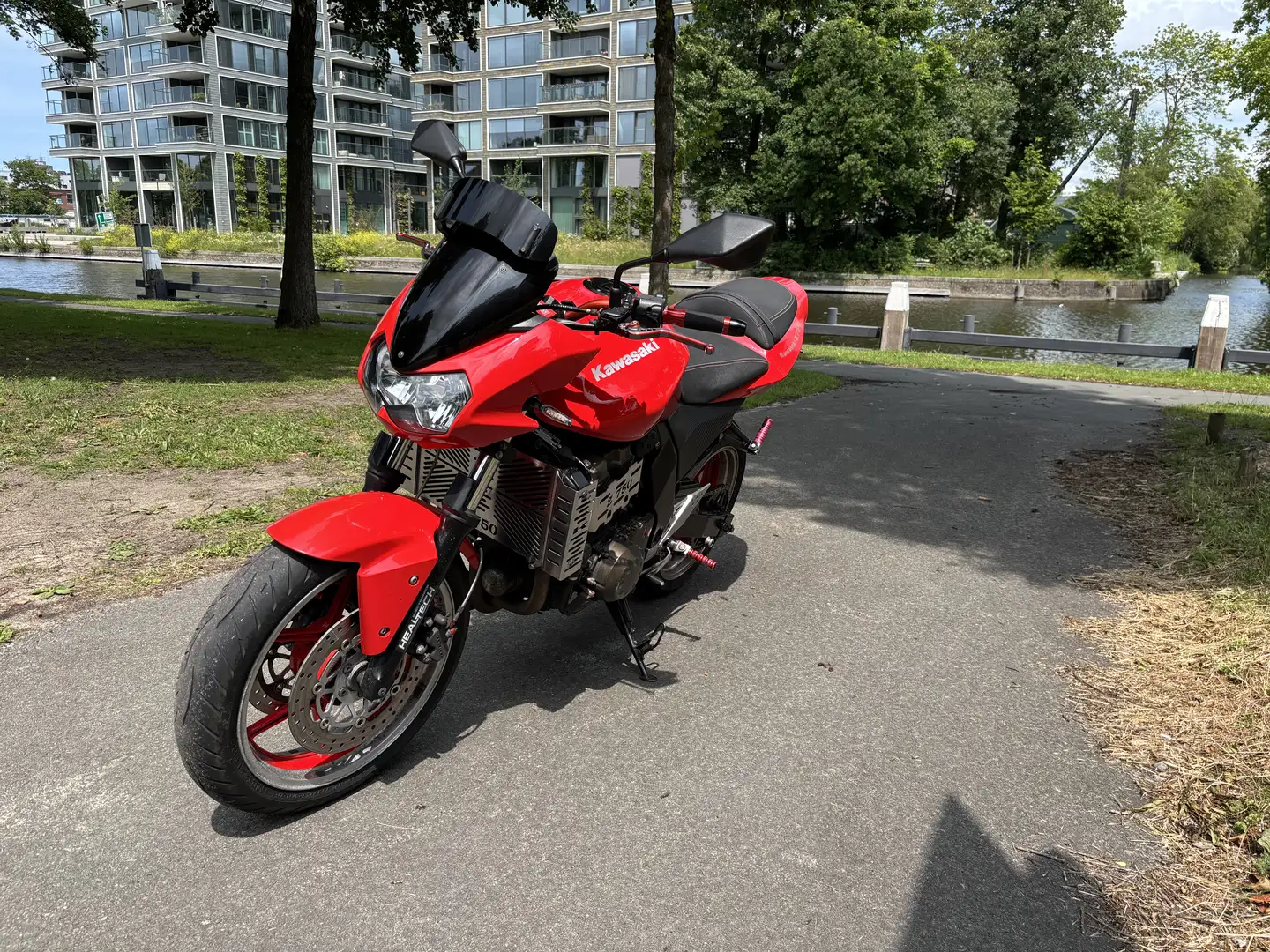 Kawasaki Z 750 Červená - 2