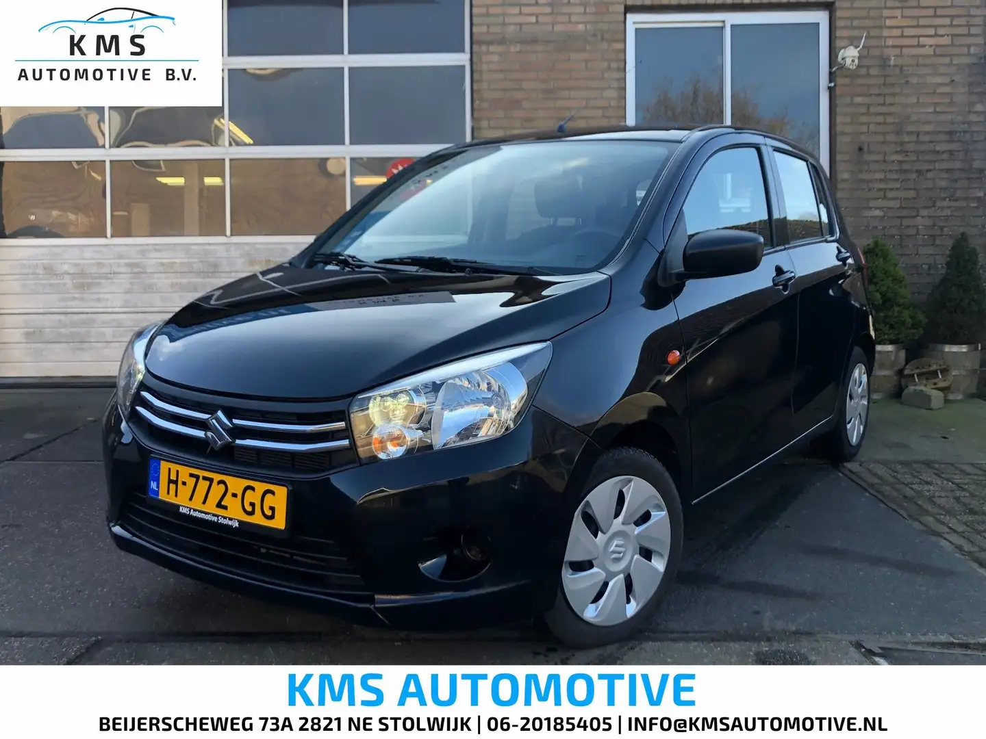 Suzuki Celerio 1.0 Comfort, Airco, BTW Zwart - 1