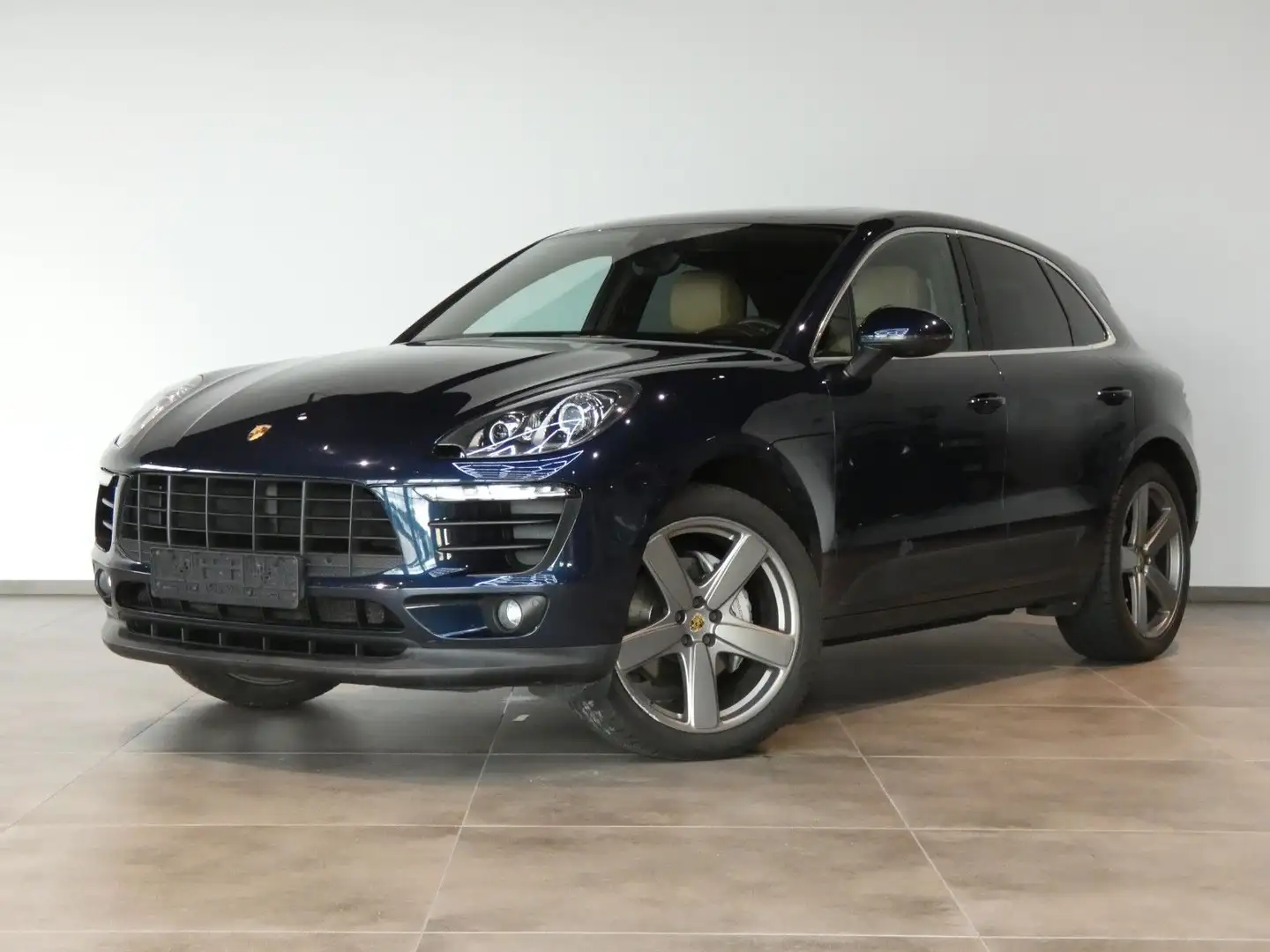 Porsche Macan S Diesel*Pano*Kamera*Voll* Blau - 2