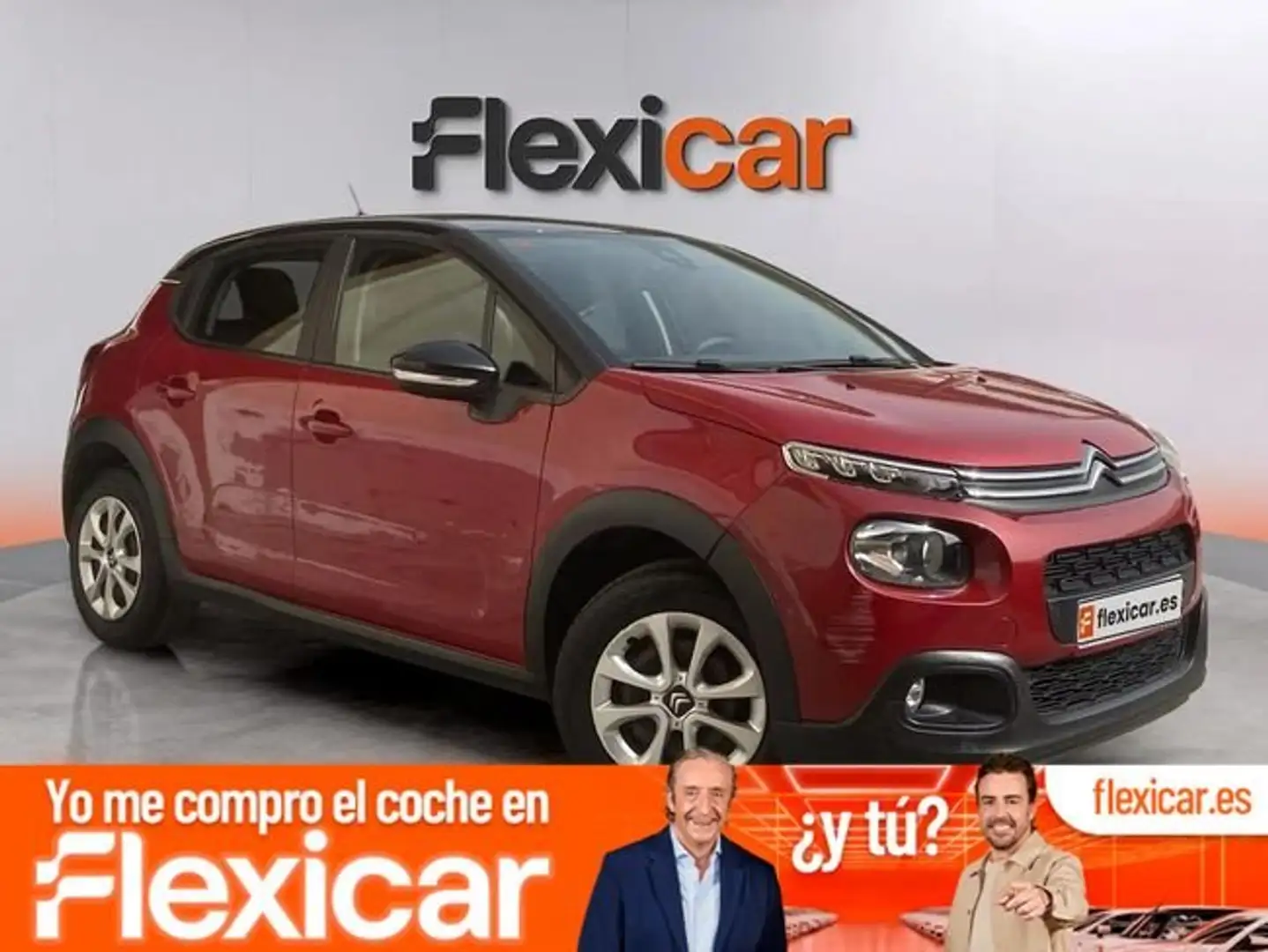 Citroen C3 PureTech 60KW (82CV) FEEL Rojo - 1