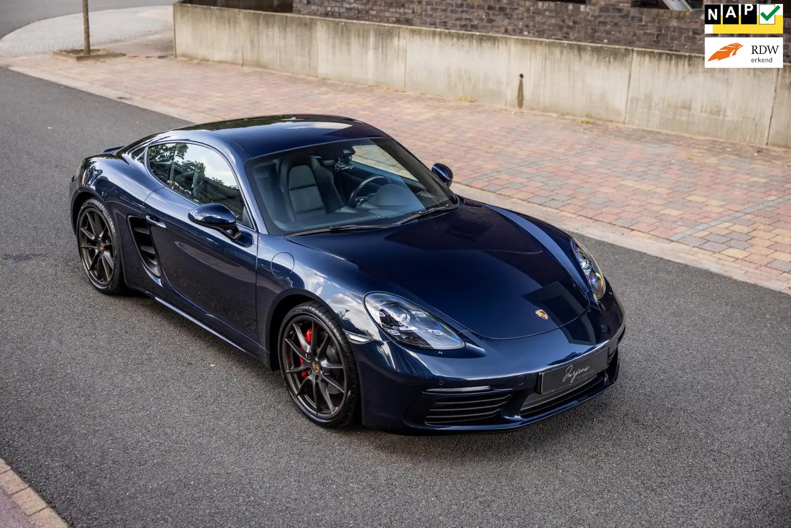 Porsche Cayman 718 S 2.5 (349pk) | LED | BOSE | Apple Carplay | Blauw - 1