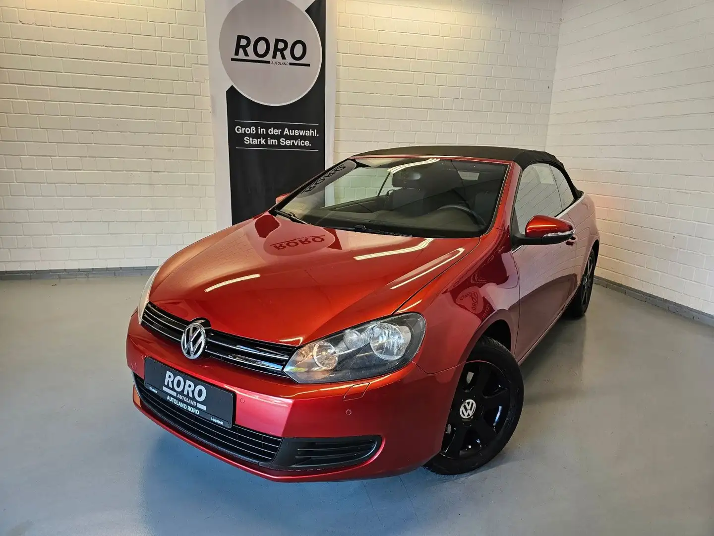 Volkswagen Golf VI 1.2 TSI Cabriolet Basis + AHK/8.REIFEN Rot - 1