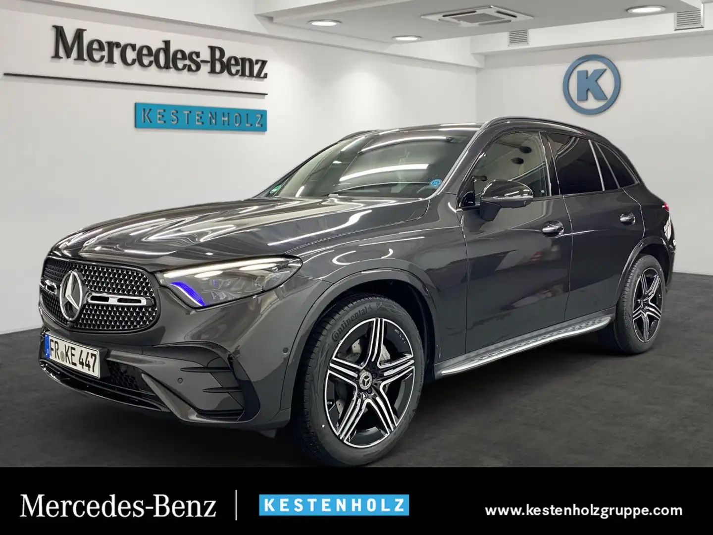 Mercedes-Benz GLC 220 d 4Matic AMG+PANO+AHK+HANDS-FREE+BURMEST Grau - 1