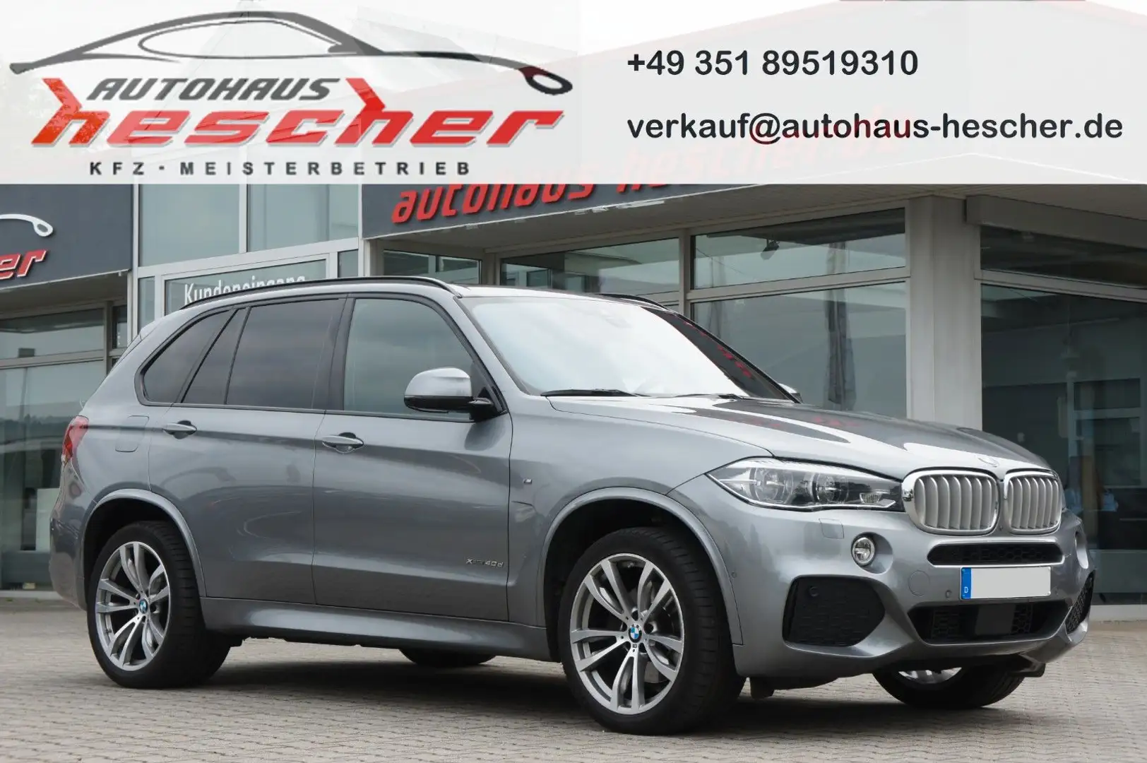 BMW X5 40d xDrive Sport-Automatik*LED*STANDHZG*360°* Šedá - 1