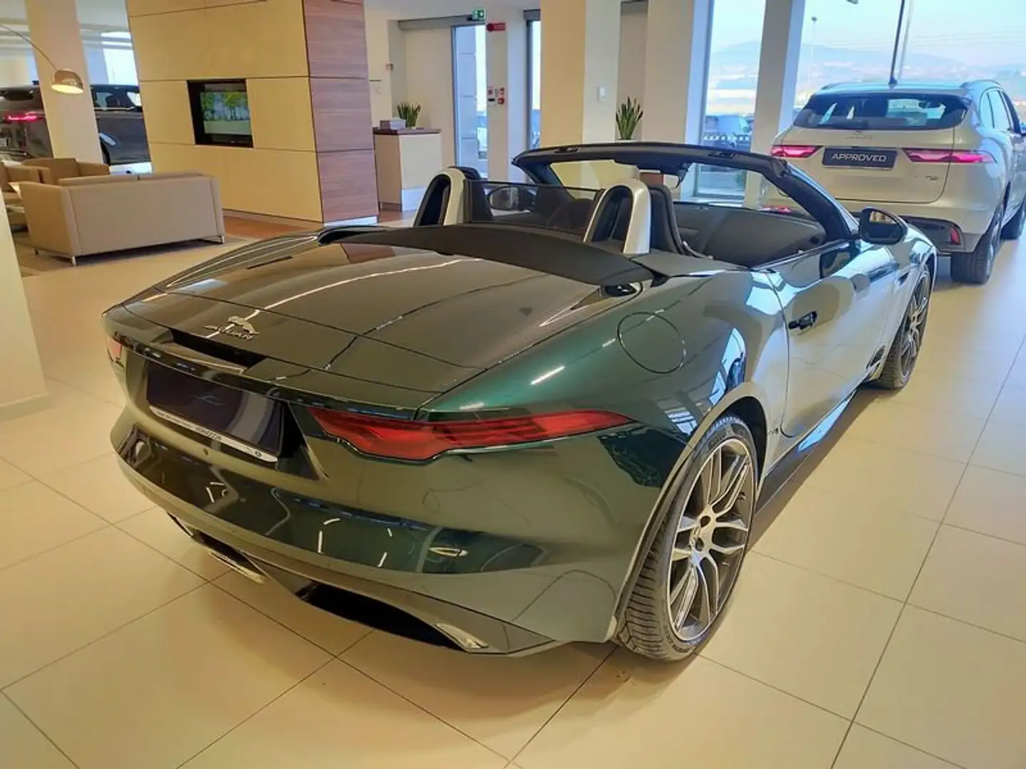 Jaguar F-Type 2.0 aut. Convertibile R-Dynamic Green - 2