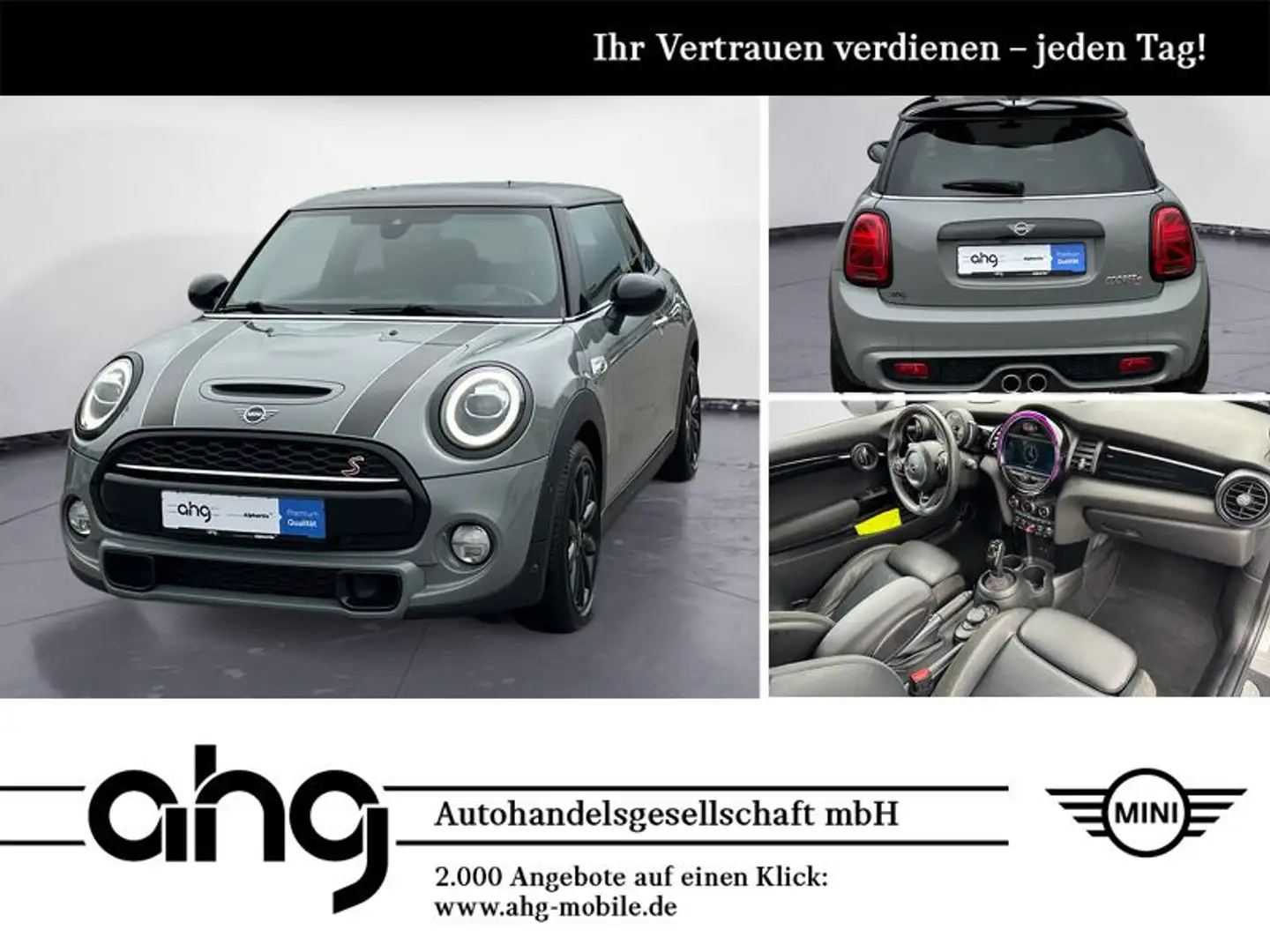 MINI Cooper S Panorama Klimaaut. PDC Head Up Rückfahr Grijs - 1