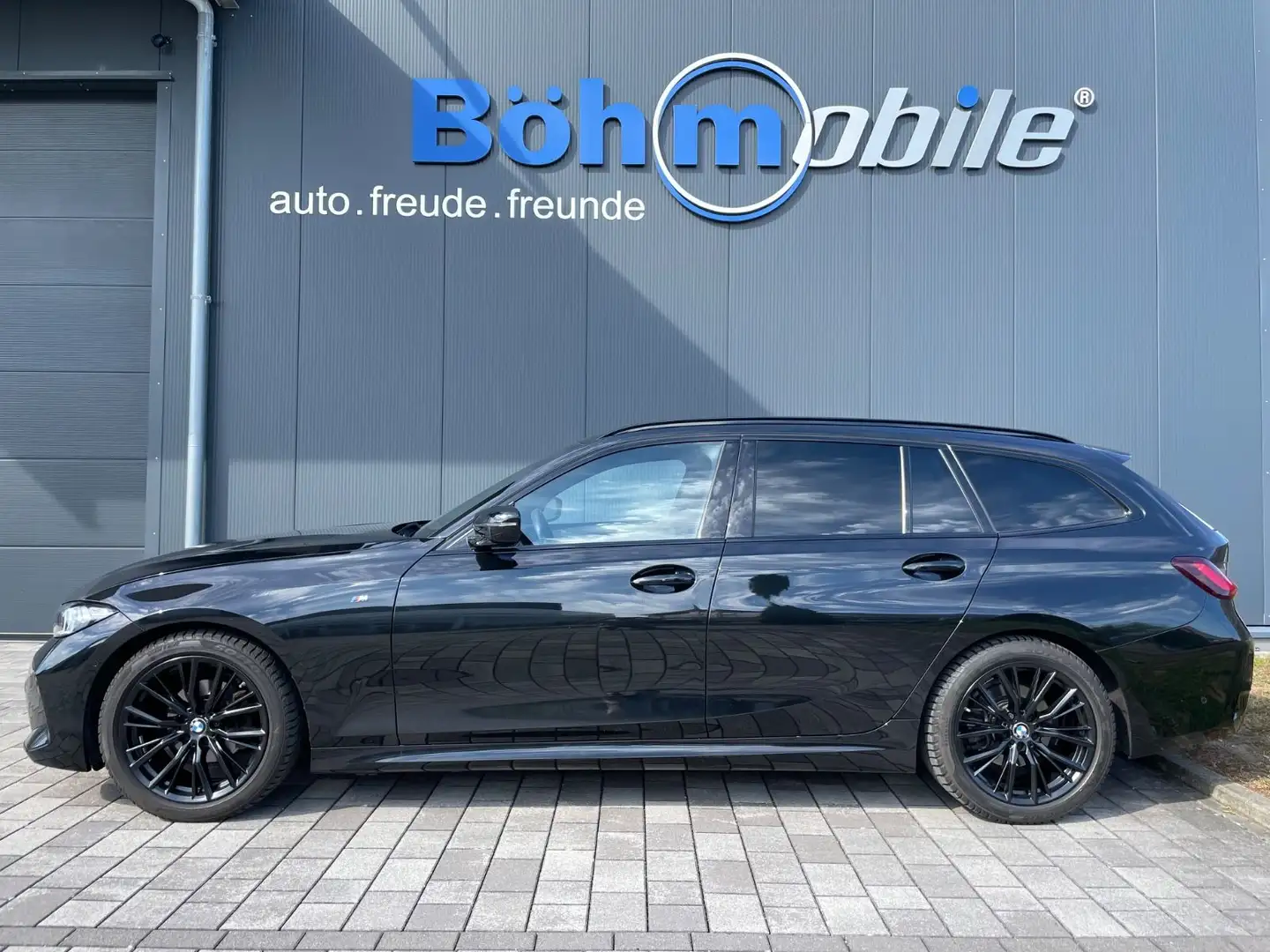 BMW 318 i Touring/M-Sport/Pano/AHK/ACC/HUD/18 Zoll Negro - 1