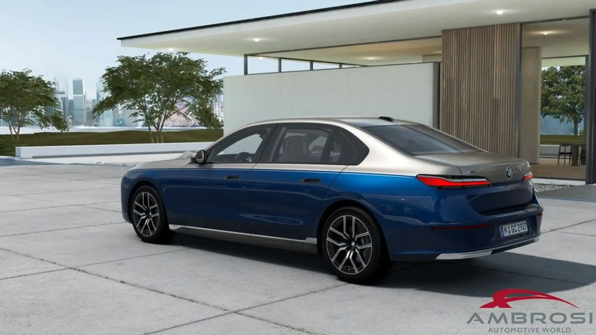 BMW 740 740d xDrive 48V sport Blu/Azzurro - 2