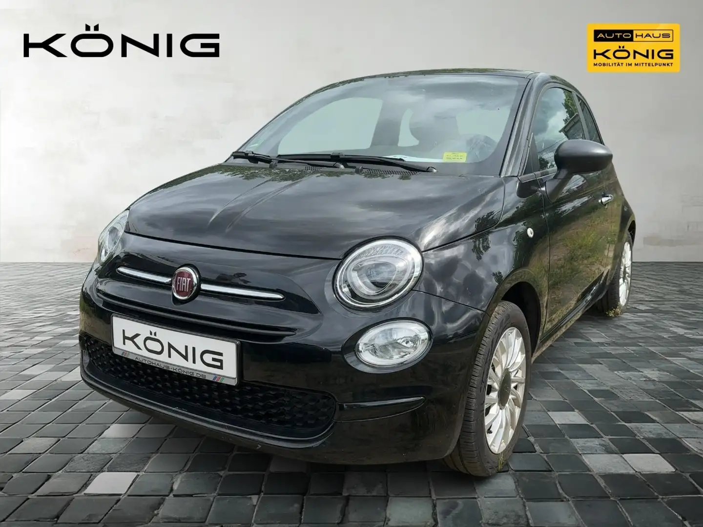 Fiat 500 1,0 Mild Hybrid Basis (EUR Schwarz - 1