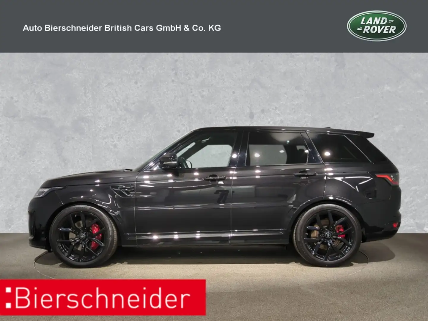 Land Rover Range Rover Sport P575 SVR VOLLAUSSTATTUNG AHK STANDHEIZUNG 22 Ab 79 Schwarz - 2