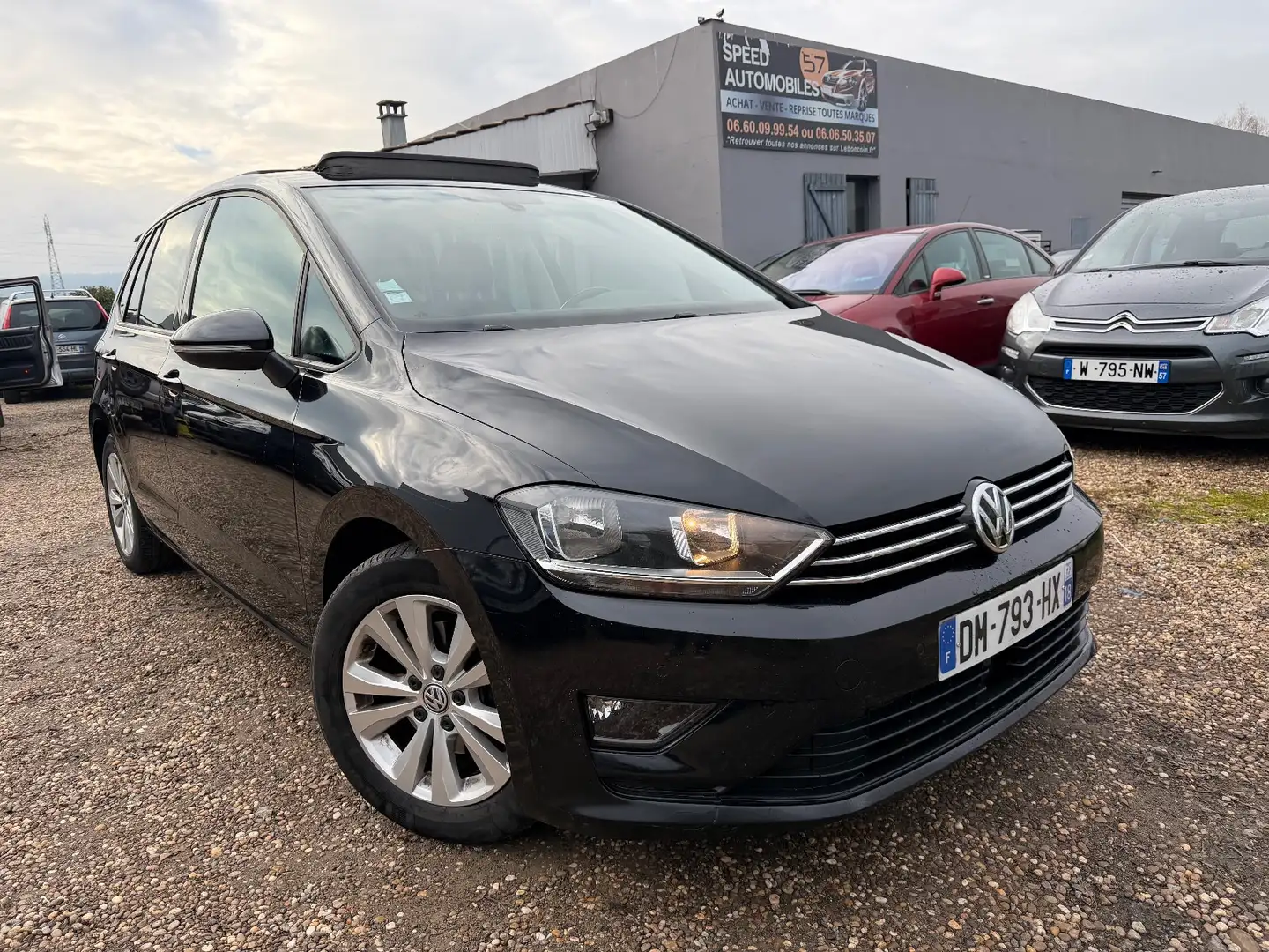 Volkswagen Golf Sportsvan Confortline Business BMT DSG Noir - 1