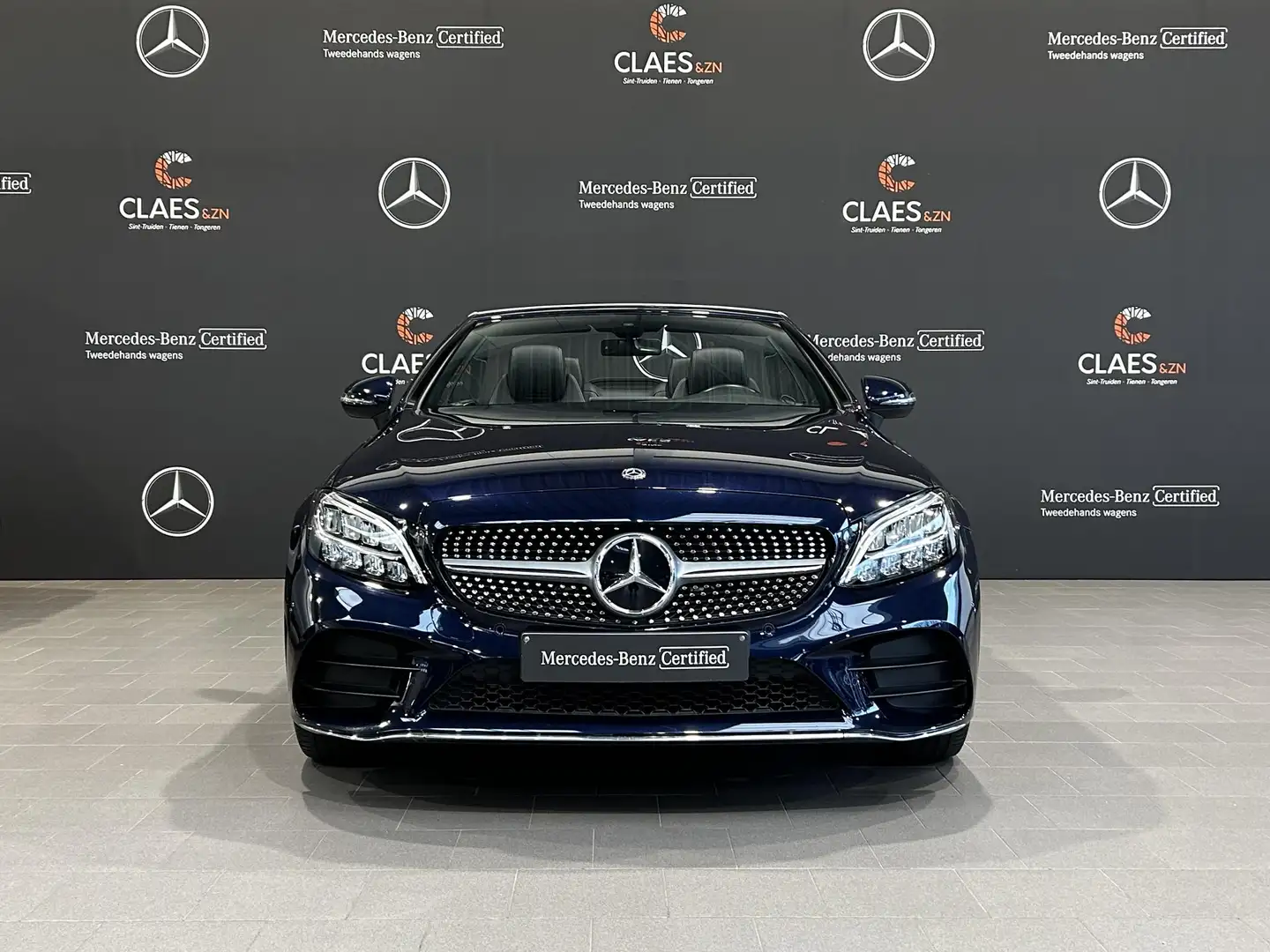 Mercedes-Benz C 200 Cabrio AMG Line DOS 8103 Bleu - 2